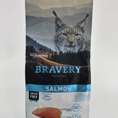 BRAVERY GATO SALMON ADULTO 2 KG