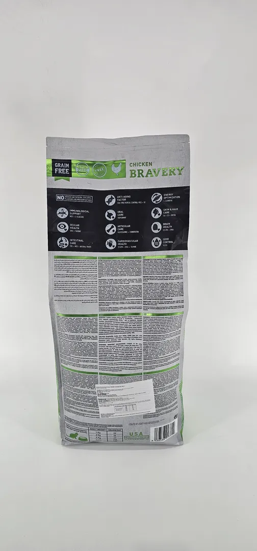 BRAVERY GATO POLLO ADULTO 7 KG - Imagen 2
