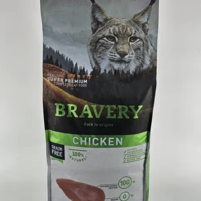 BRAVERY GATO POLLO ADULTO 7 KG