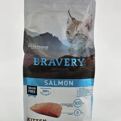 BRAVERY GATO SALMON KITTEN 2 KG