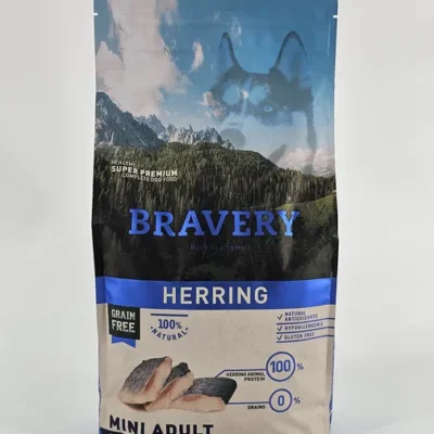 BRAVERY PERRO SMALL BREEDS ARENQUE MINI ADULTO 2 KG