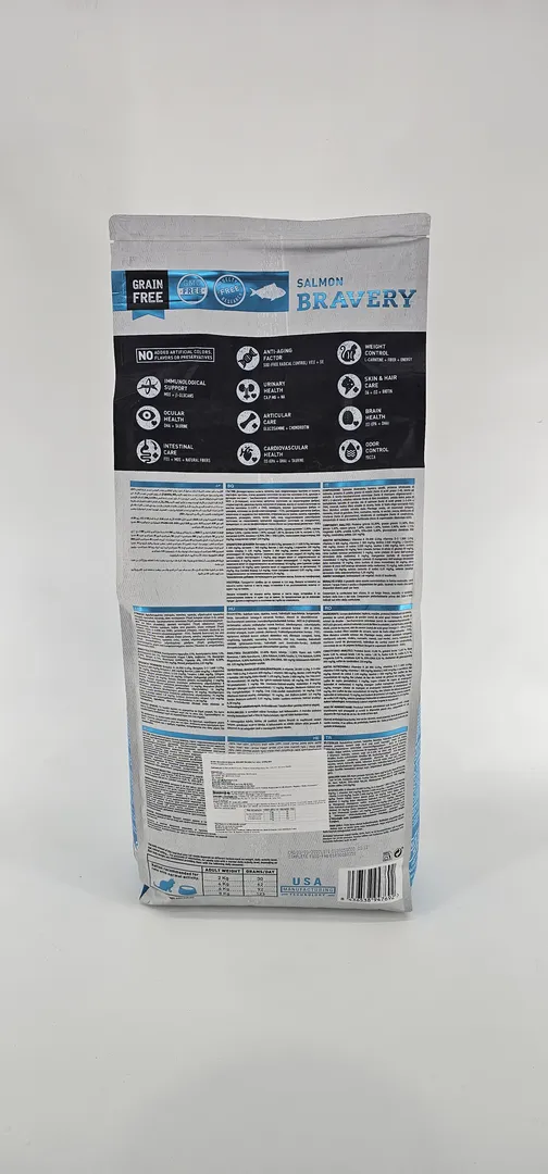 BRAVERY GATO SALMON ADULTO STERILIZED 7 KG - Imagen 2