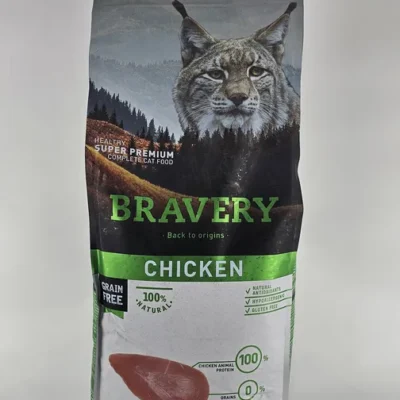 BRAVERY GATO POLLO ADULTO STERILIZED 7 KG