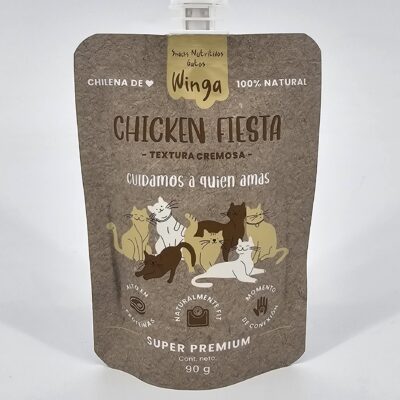 WINGA GATO CHICKEN FIESTA 90 GR