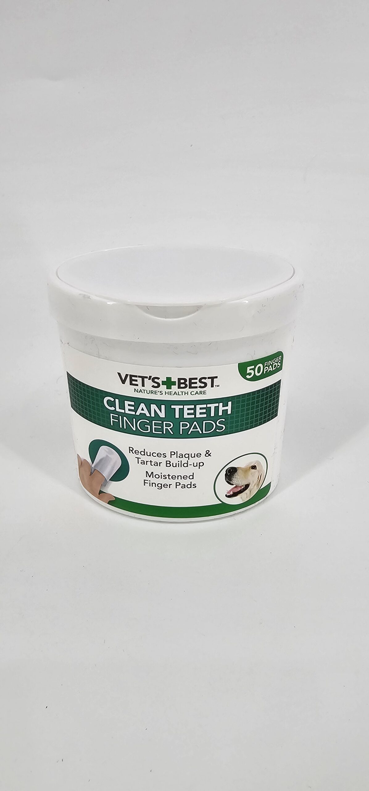 VET'S BEST CLEAN TEETH FINGER PADS 50 UNIDADES