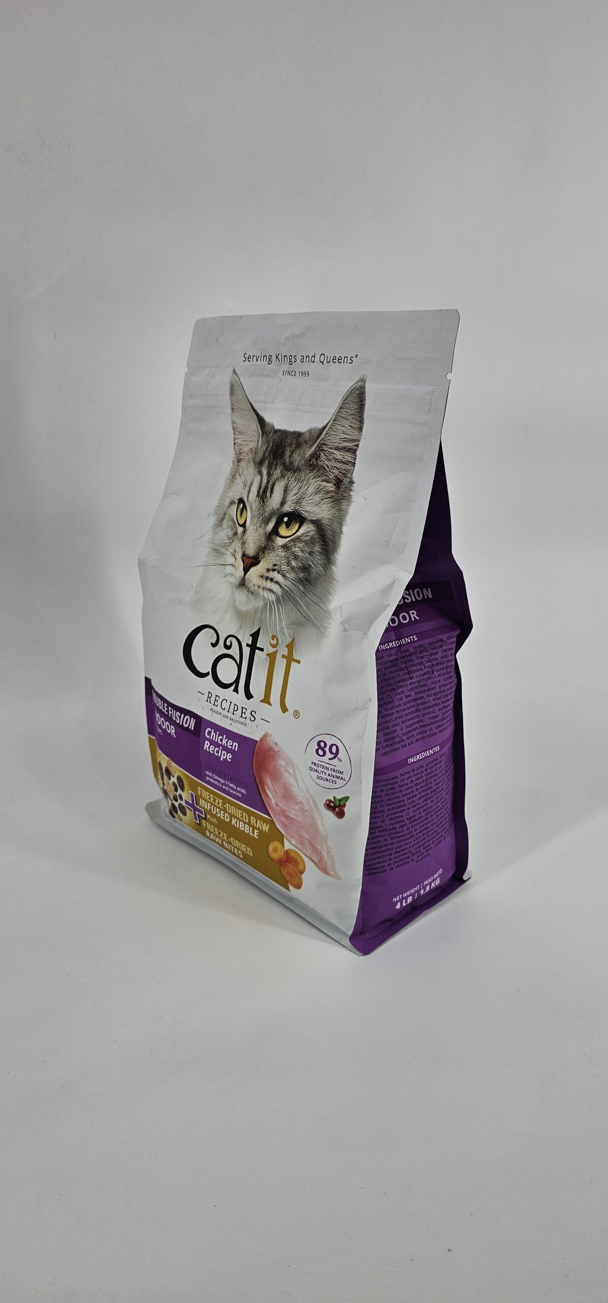 CATIT RECIPES DOUBLE FUSION INDOOR CHICKEN RECIPE 1.8 KG - Imagen 3