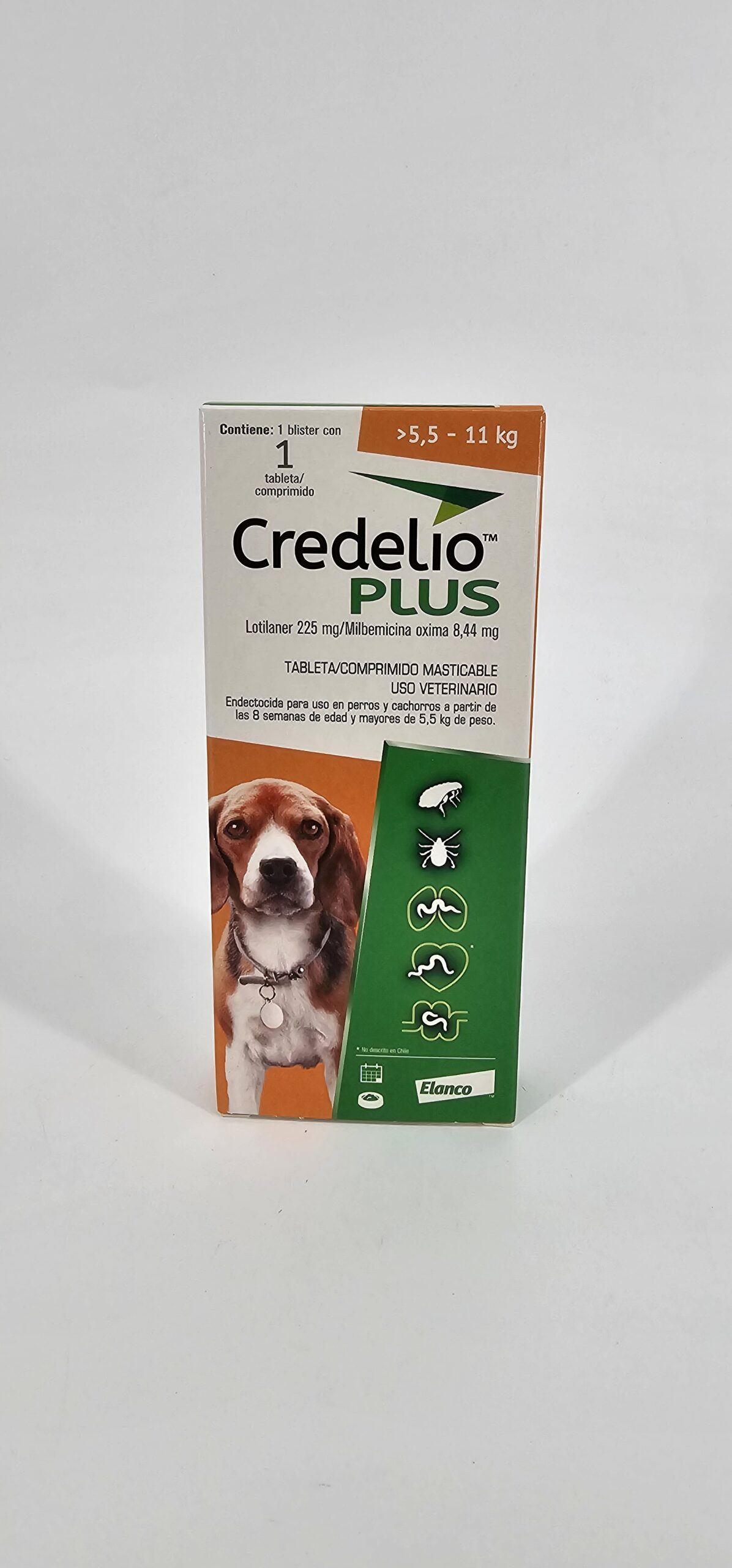 CREDELIO PLUS PERROS 5.5 - 11 KG X 1 (CPR)