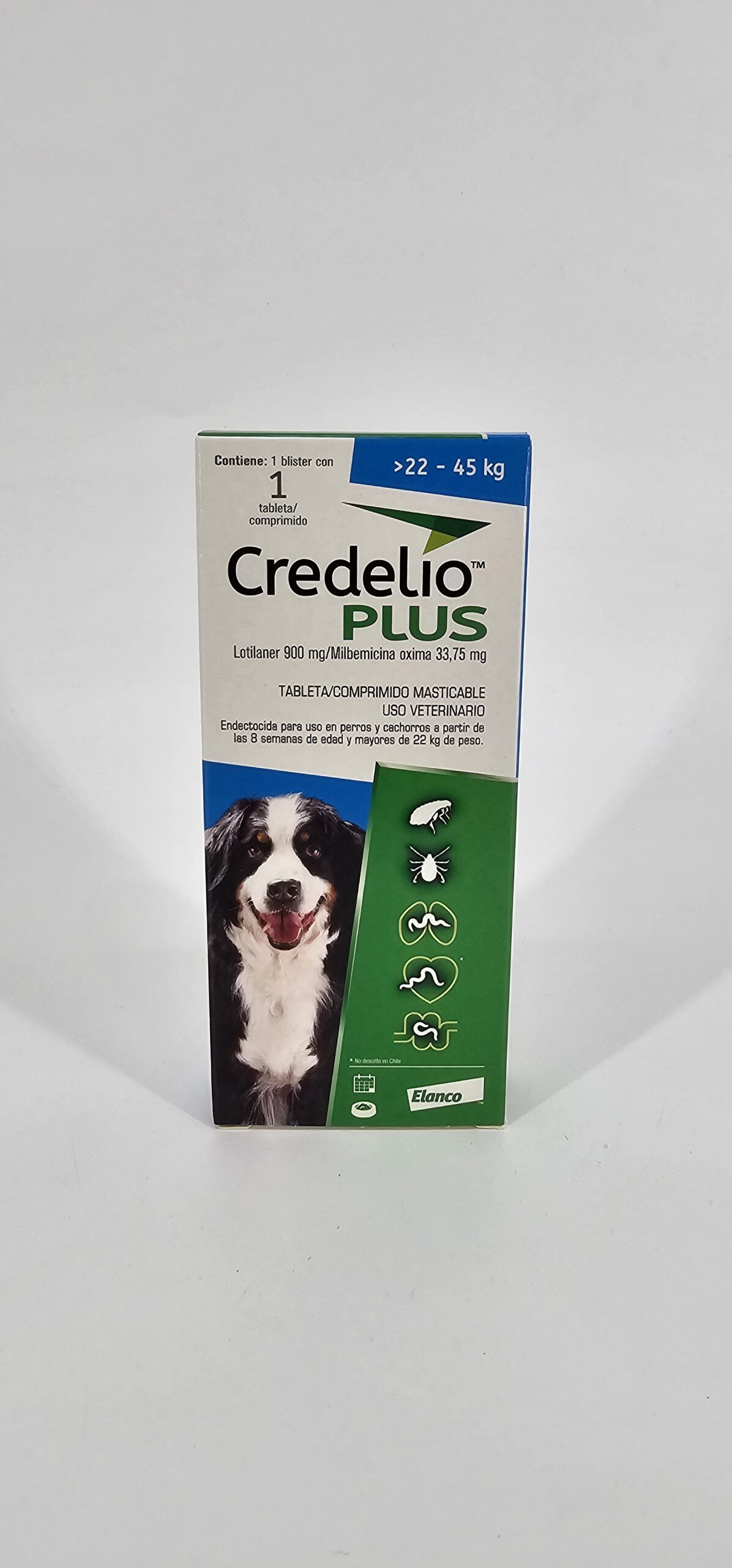 CREDELIO PLUS PERROS 22 - 45 KG X 1 (CPR)
