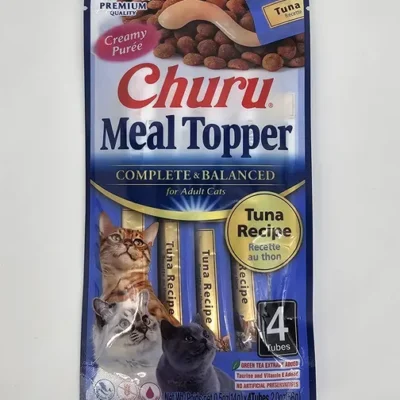 CHURU MEAL TOPPER GATO ATUN 14 GR X 4 (U)