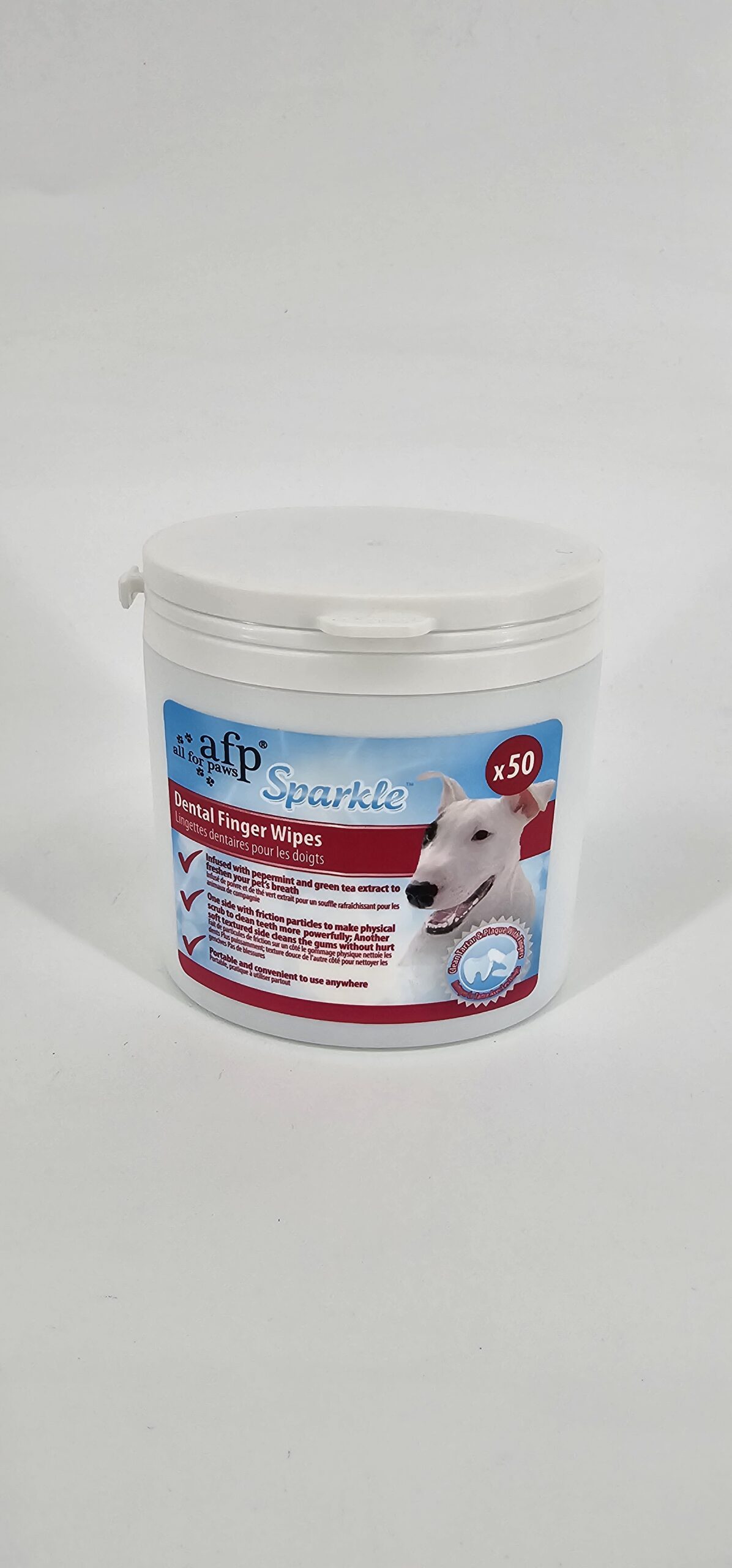 AFP SPARKLE TOALLITAS DENTALES PARA DEDO X 50 (U)