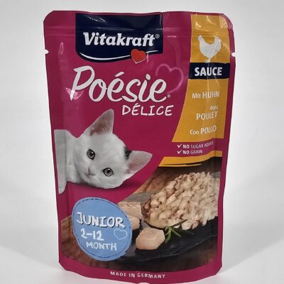VITAKRAFT GATO POESIE CREATION POUCH PESCADOS 85 GR