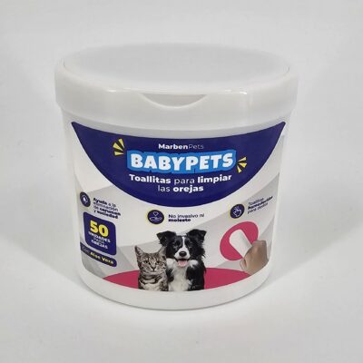 BABYPETS TOALLITAS LIMPIEZA OIDOS X 50 (U)