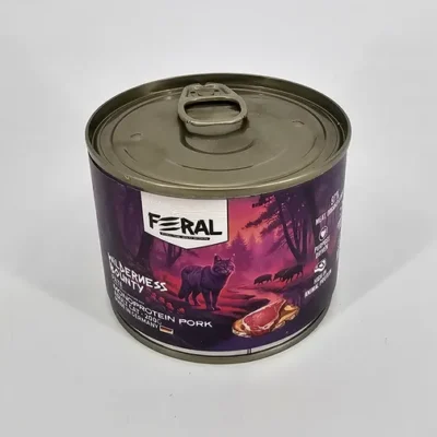 FERAL GATO LATA FEARLESS PLENTY CERDO 200 GR