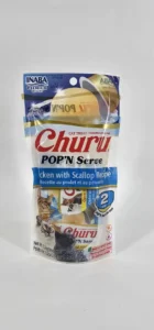 CHURU POPN SERVE GATO POLLO CON OSTIONES 35 GR X 2 (U)