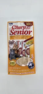 CHURU GATO SENIOR POLLO 14 GR X 4 (U)