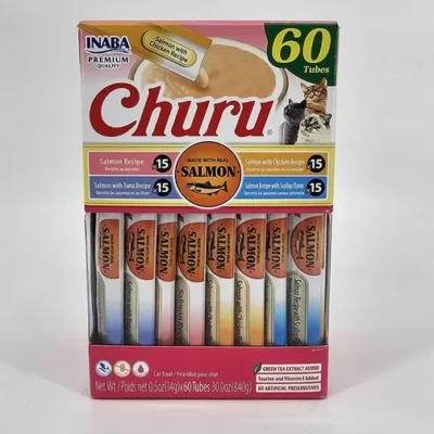 CHURU GATO SALMON VARIEDADES CAJA X 60 (U)