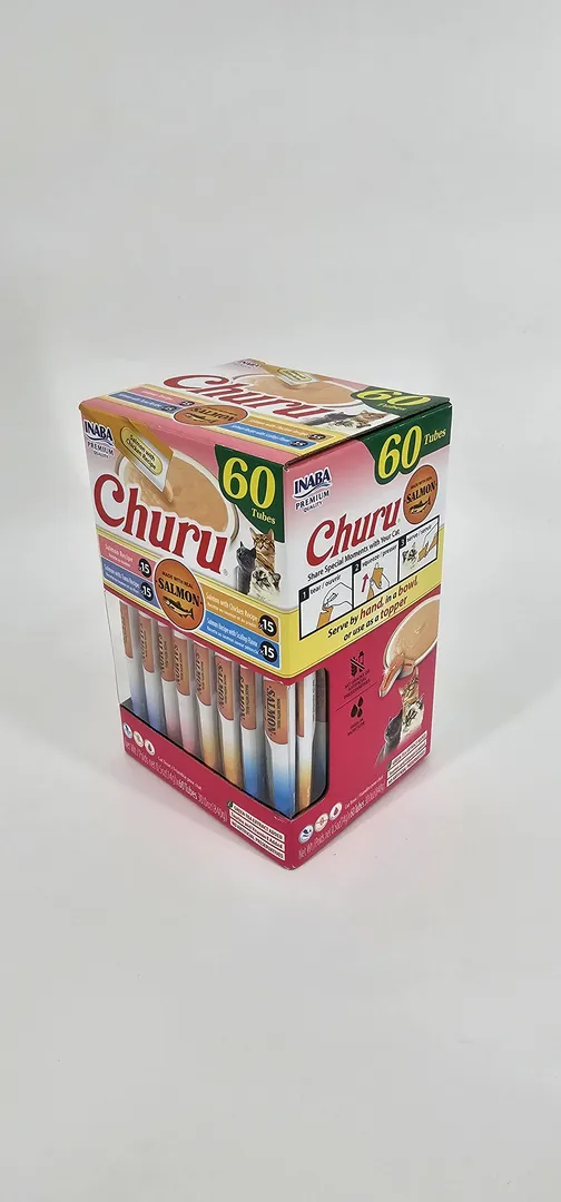 CHURU GATO SALMON VARIEDADES CAJA X 60 (U) - Imagen 2