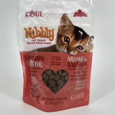 CATIT NIBBLY SALMON 90 GR