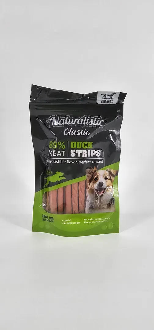 NATURALISTIC CLASSIC DUCK STRIPS 100 GR