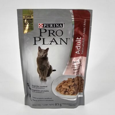PRO PLAN GATO POUCH ADULTO SALMON EN SALSA 85 GR