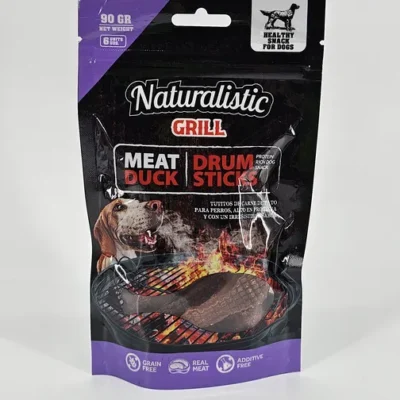 NATURALISTIC GRILL MEAT DUCK DRUMSTICKS 90 GR
