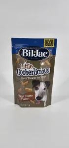 BIL-JAC LITTLE GOOBERLICIOUS SOFT TREATS 113 GR