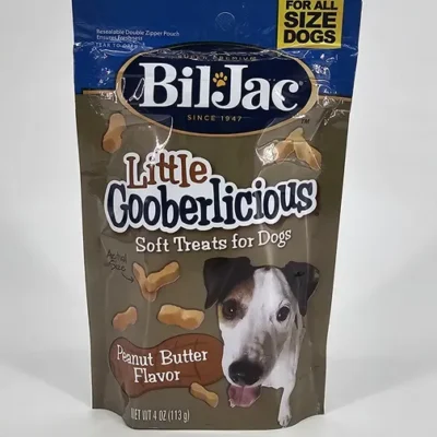 BIL-JAC LITTLE GOOBERLICIOUS SOFT TREATS 113 GR