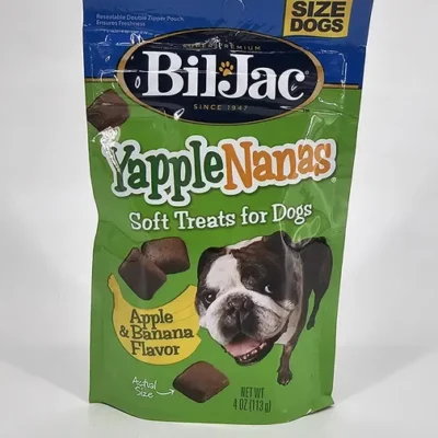 BIL-JAC YAPPLENANAS SOFT TREATS 113 GR