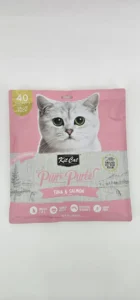 KIT CAT PURR PURE ATUN & SALMON 15 GR X 40 (U)