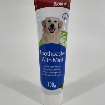 BIOLINE DENTAL PERRO PASTA SABOR MENTA 100 GR