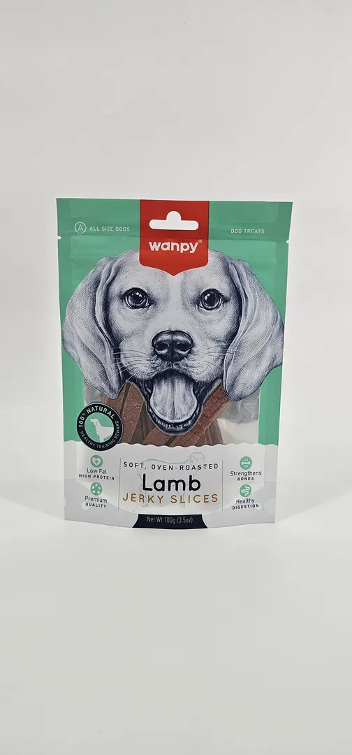 WANPY LAMB JERKY SLICES 100 GR
