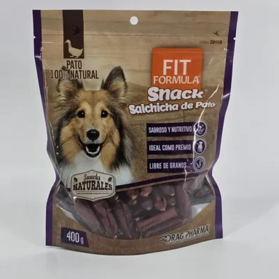FIT FORMULA SNACK SALCHICHA DE PATO 400 GR