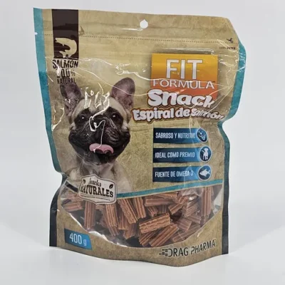 FIT FORMULA SNACK ESPIRAL DE SALMON 400 GR