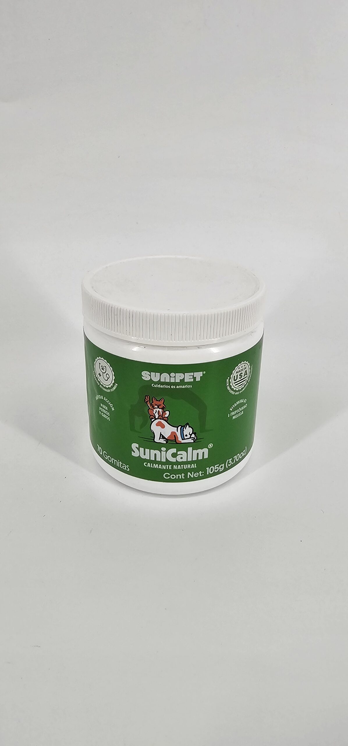 SUNIPET SUNICALM GOMITAS 105 GR