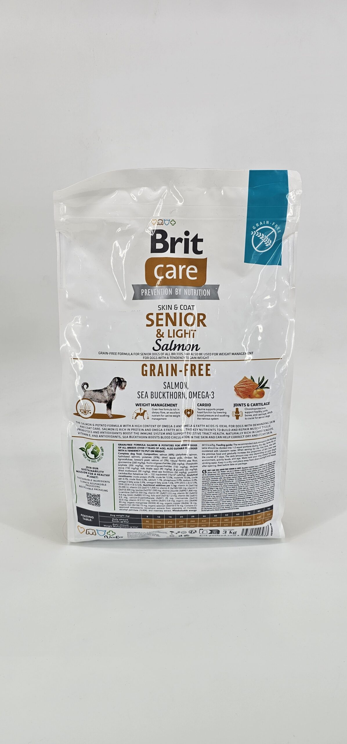 BRIT CARE PERRO SENIOR & LIGHT SALMON GRAIN-FREE 3 KG - Imagen 2