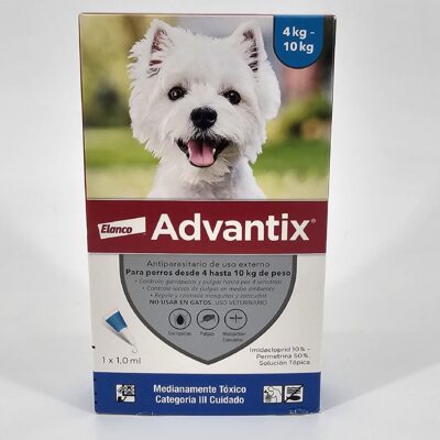 ADVANTIX PIPETA PERRO 4 - 10 KG