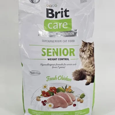 BRIT CARE GATO SENIOR WEIGHT CONTROL FRESH CHICKEN 7 KG