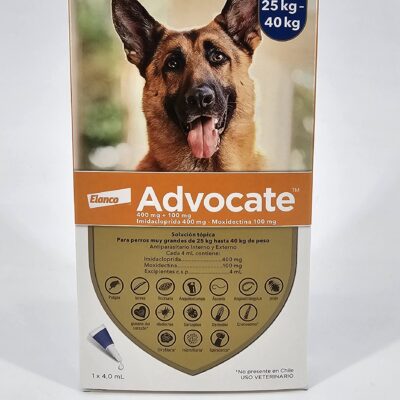 ADVOCATE PIPETA PERRO 25 - 40 KG