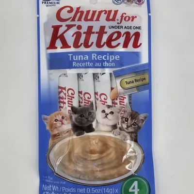 CHURU GATO KITTEN ATUN 14 GR X 4 (U)