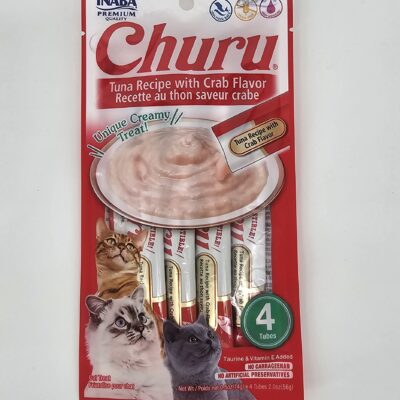 CHURU GATO ATUN Y CANGREJO 14 GR X 4 (U)