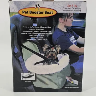 PET BOOSTER SEAT ASIENTO PARA AUTO HASTA 9 KG