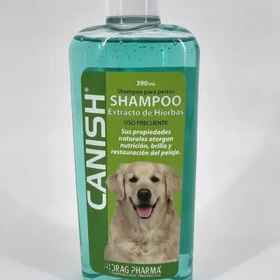 CANISH SHAMPOO EXTRACTO DE HIERBAS 390 ML