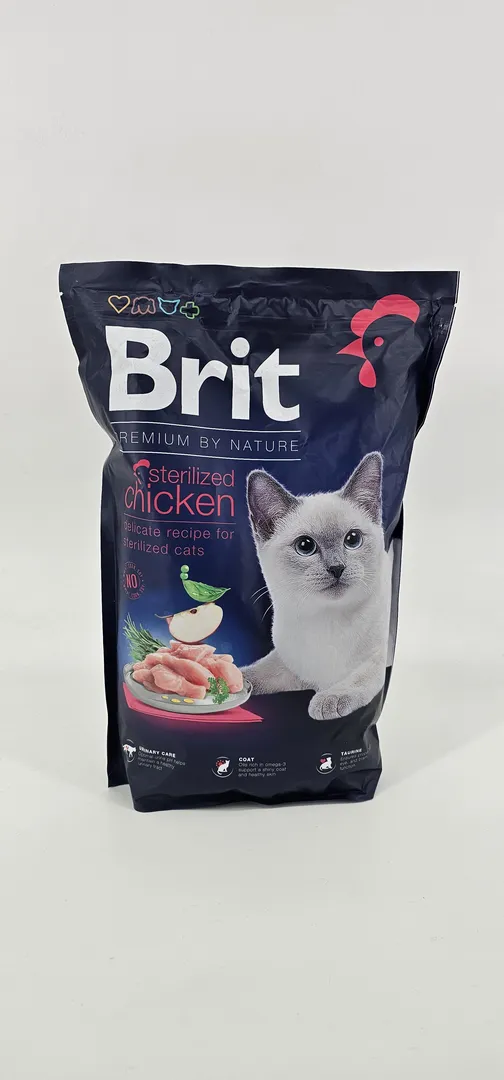 BRIT PREMIUM GATO STERILIZED POLLO 1.5 KG