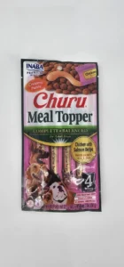 CHURU MEAL TOPPER PERRO POLLO Y SALMON X 4 (U)