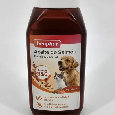 BEAPHAR ACEITE DE SALMON OMEGA 3 Y 6