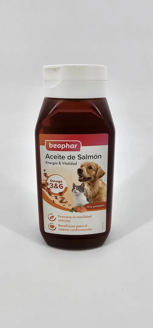 BEAPHAR ACEITE DE SALMON OMEGA 3 Y 6