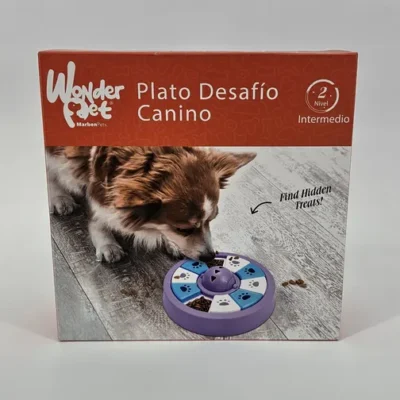 WONDER PET PLATO DESAFIO CANINO NIVEL 2