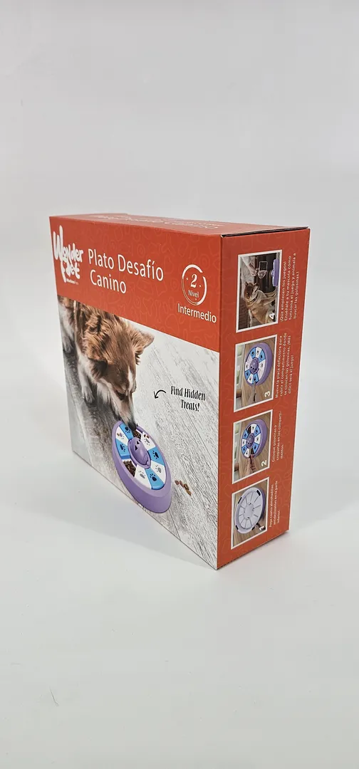 WONDER PET PLATO DESAFIO CANINO NIVEL 2 - Imagen 2