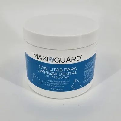 MAXIGUARD TOALLITAS LIMPIEZA DENTAL X 100 (U)