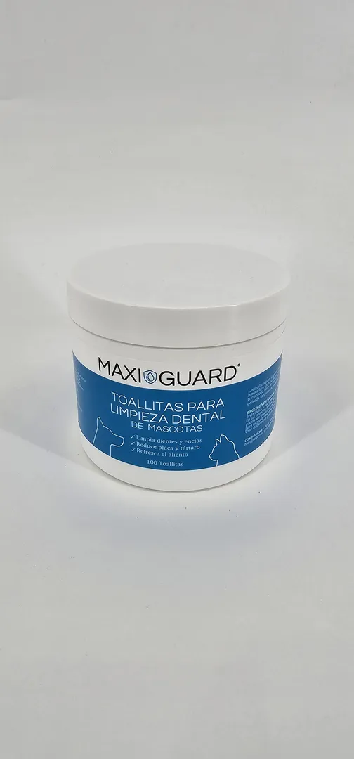 MAXIGUARD TOALLITAS LIMPIEZA DENTAL X 100 (U)